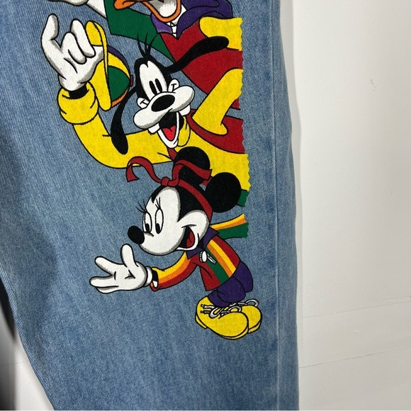 NWOT VTG Disney Mickey Mouse Straight Leg Jeans Size 13 - Picture 6 of 10